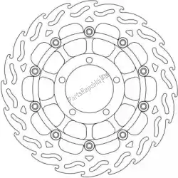 schijf 113051, flame float alu disc 310 van Moto Master, met onderdeel nummer 6206113051, bestel je hier online: