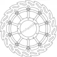 6206113054, Moto Master, Disque 113054, flamme flotteur disque alu 320    , Nouveau