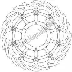 Here you can order the disc 113056, flame float alu disc 296 from Moto Master, with part number 6206113056: