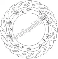 6206113080, Moto Master, Schijf 113080, flame float alu disc 320    , Nieuw