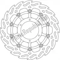 6206113095, Moto Master, Schijf 113095, flame float alu disc 310    , Nieuw