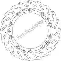 6206113100, Moto Master, Schijf 113100, flame float alu disc 305    , Nieuw