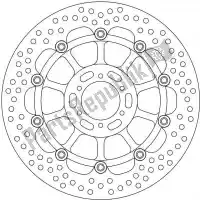 6221113105, Moto Master, Disco 113105, halo float alu off. disco 296    , Nuovo