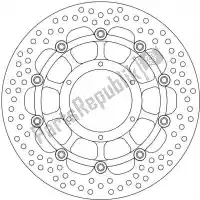 6221113106, Moto Master, Disque 113106, halo float alu offs. disque 296    , Nouveau