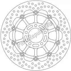 Aqui você pode pedir o disco 113123, halo float alu offs. Disco 300 em Moto Master , com o número da peça 6221113123: