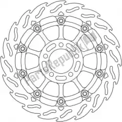 schijf 113145, flame 5,5mm racing series van Moto Master, met onderdeel nummer 6215113145, bestel je hier online: