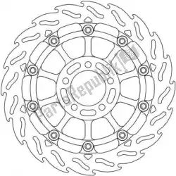 Here you can order the disc 113146, flame 5. 5mm racing series from Moto Master, with part number 6215113146: