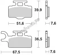 6250094111, Moto Master, Pastilla de freno 094111, pastillas de freno sinter racing    , Nuevo