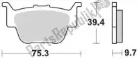 6250095111, Moto Master, Remblok 095111, brake pads sinter racing    , Nieuw