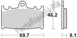 Aqui você pode pedir o pastilha de freio 099912, pastilhas de freio sinter racing gp em Moto Master , com o número da peça 6259099912: