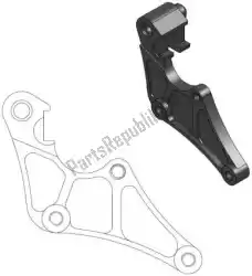 Here you can order the spare part 211010, caliper adapter bracket from Moto Master, with part number 6288211010: