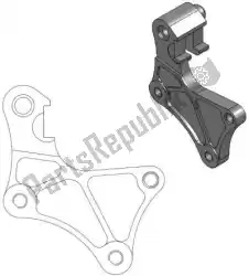 Here you can order the spare part 211016, caliper adapter bracket from Moto Master, with part number 6288211016: