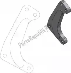 Here you can order the spare part 211034, caliper adapter bracket from Moto Master, with part number 6288211034: