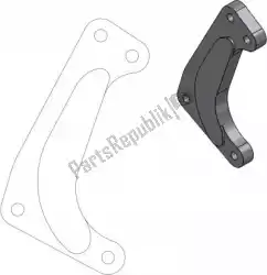 reserve deel 211034, caliper adapter bracket van Moto Master, met onderdeel nummer 6288211034, bestel je hier online: