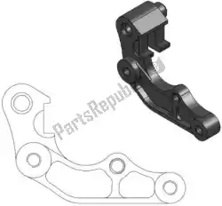 Here you can order the spare part 211037, caliper adapter bracket from Moto Master, with part number 6284211037: