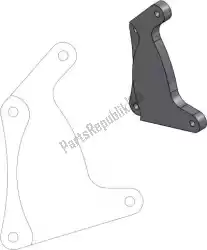 Ici, vous pouvez commander le pièce de rechange 211041, support adaptateur d'étrier auprès de Moto Master , avec le numéro de pièce 6286211041: