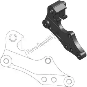 MOTO MASTER 6282211042 spare part 211042, caliper adapter bracket - Bottom side