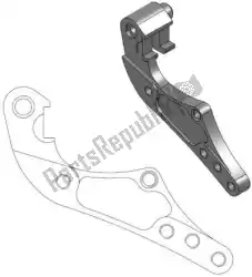 Aquí puede pedir pieza de repuesto 211043, soporte del adaptador de la pinza de Moto Master , con el número de pieza 6282211043: