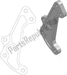 Here you can order the spare part 211065, caliper adapter bracket from Moto Master, with part number 6286211065: