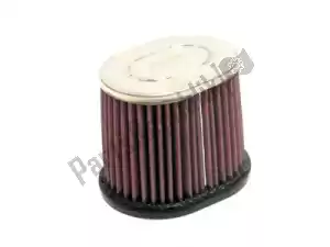K&N 13305020 filter, air ha-0750 - Bottom side
