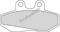 095706, Ferodo, Remblok fdb706p brake pads organic    , Nieuw