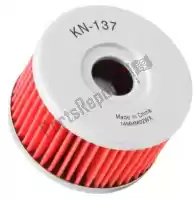 13001370, K&N, Filtro, olio kn-137    , Nuovo