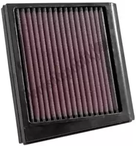 K&N 13206001 filter, air ka-0009 - Bottom side
