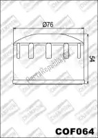 5250193, Champion, Filter, oil cof064    , New