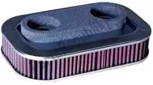 K&N 13500000 filter, air hd-1388 - Bottom side