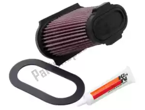 K&N 13500700 filtro, aire ya-6601 - Lado inferior
