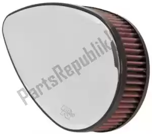 K&N 13903904 filter, air filter kit-harley rk-3904 - Upper side