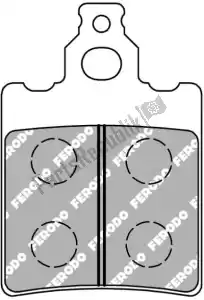 FERODO 095624Y brake pad fdb624ag brake pads organic - Bottom side