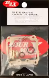 Ici, vous pouvez commander le kit de réparation de carburateur rep auprès de Tourmax , avec le numéro de pièce 504335: