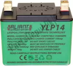 accu ylp14 lithium van Aliant, met onderdeel nummer 109975, bestel je hier online: