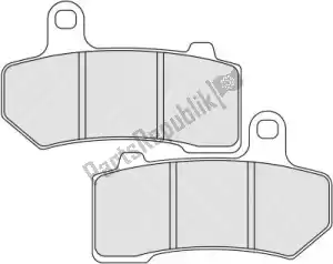 FERODO 0952210S brake pad fdb2210st brake pads sinter - Bottom side