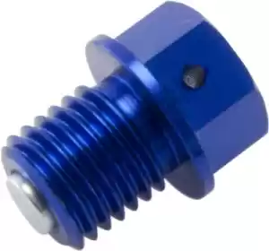 ZETA ZE581412 magnetic drain plug, blue - Upper side