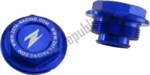 ZETA ZE865101 tapa del cilindro maestro trasero, azul - Lado inferior