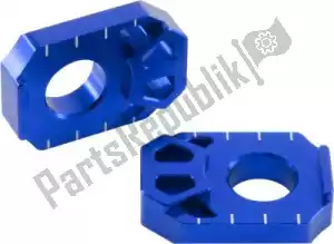 ZETA ZE935132 axle blocks, blue - Bottom side