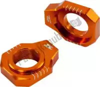 ZE935417, Zeta, Axle blocks, orange    , New