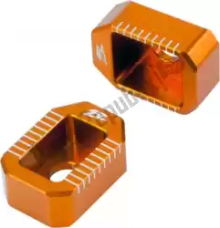 Here you can order the axle blocks, orange from Zeta, with part number ZE935437: