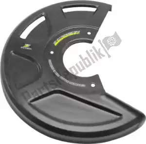 Z-CARBON ZC351202 besch front disc guard 275mm - Onderkant