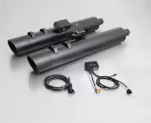 REMUS 007702292014LR exh set custom stainless steel black eec - Upper part