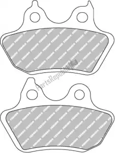 FERODO 0952202 brake pad fdb2202p brake pads organic - Bottom side
