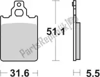 192117HF, SBS, Brake pad 117hf brake pads organic    , New