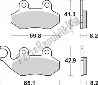 192140CT, SBS, Remblok 140ct brake pads organic    , Nieuw