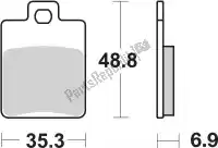 192142HF, SBS, Brake pad 142hf brake pads organic    , New