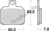 192157HF, SBS, Remblok 157hf brake pads organic    , Nieuw