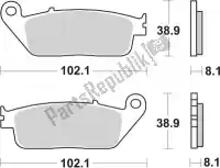 192183CT, SBS, Brake pad 183ct brake pads organic    , New