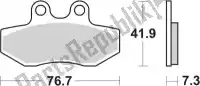 192186HF, SBS, Brake pad 186hf brake pads organic    , New
