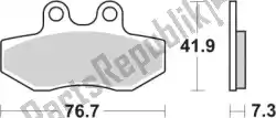 Ici, vous pouvez commander le plaquette de frein 186hf plaquettes de frein organique auprès de SBS , avec le numéro de pièce 192186HF: